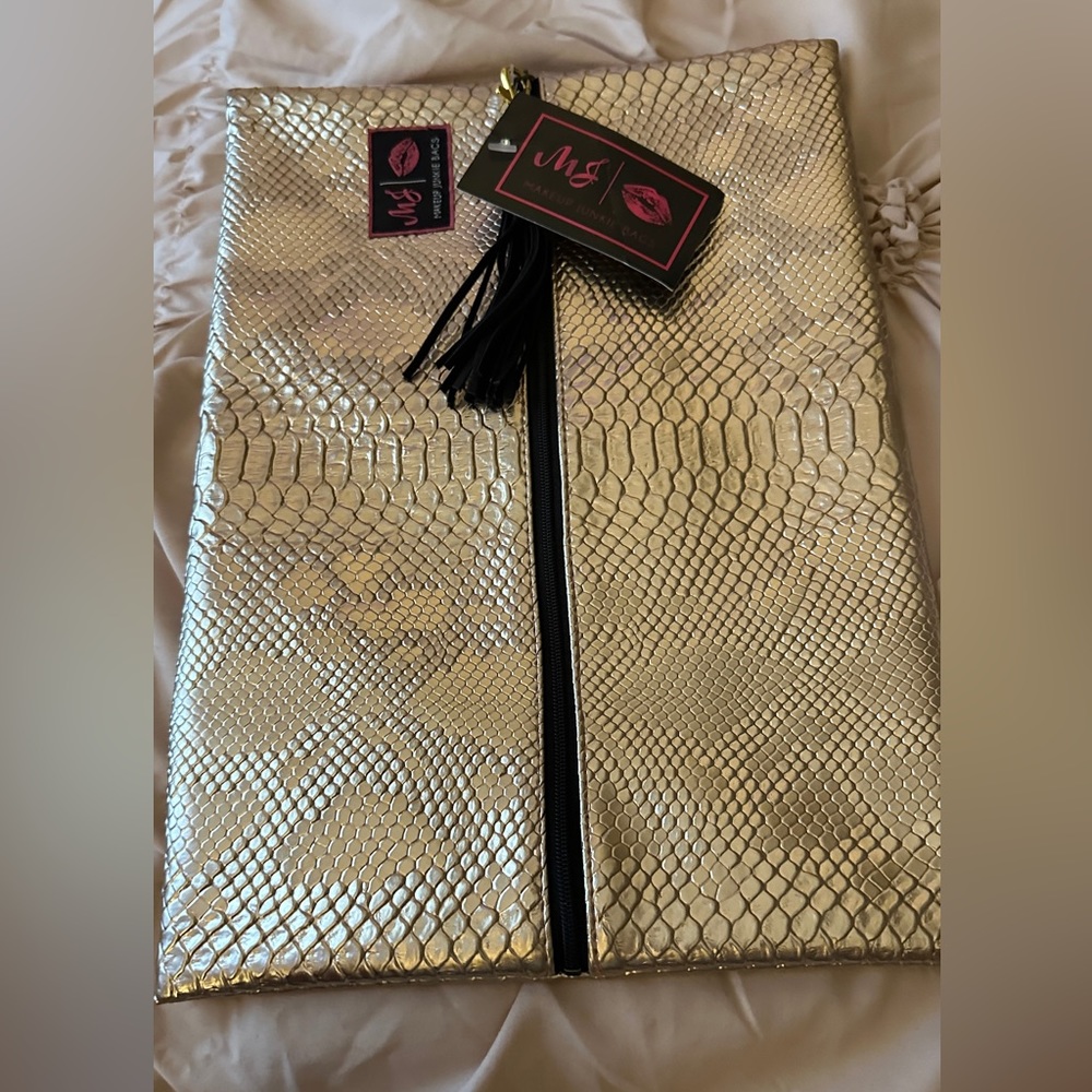 Make Up Junkie Bag - Large- Good - Black Interior